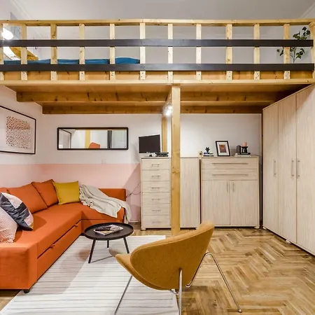 Bpr Youthful Studio With Terrace Апартаменты *